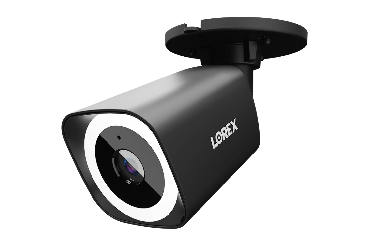 Lorex Connect | New App | 4K Wired PoE Bullet Camera w/ Smart Security Lighting