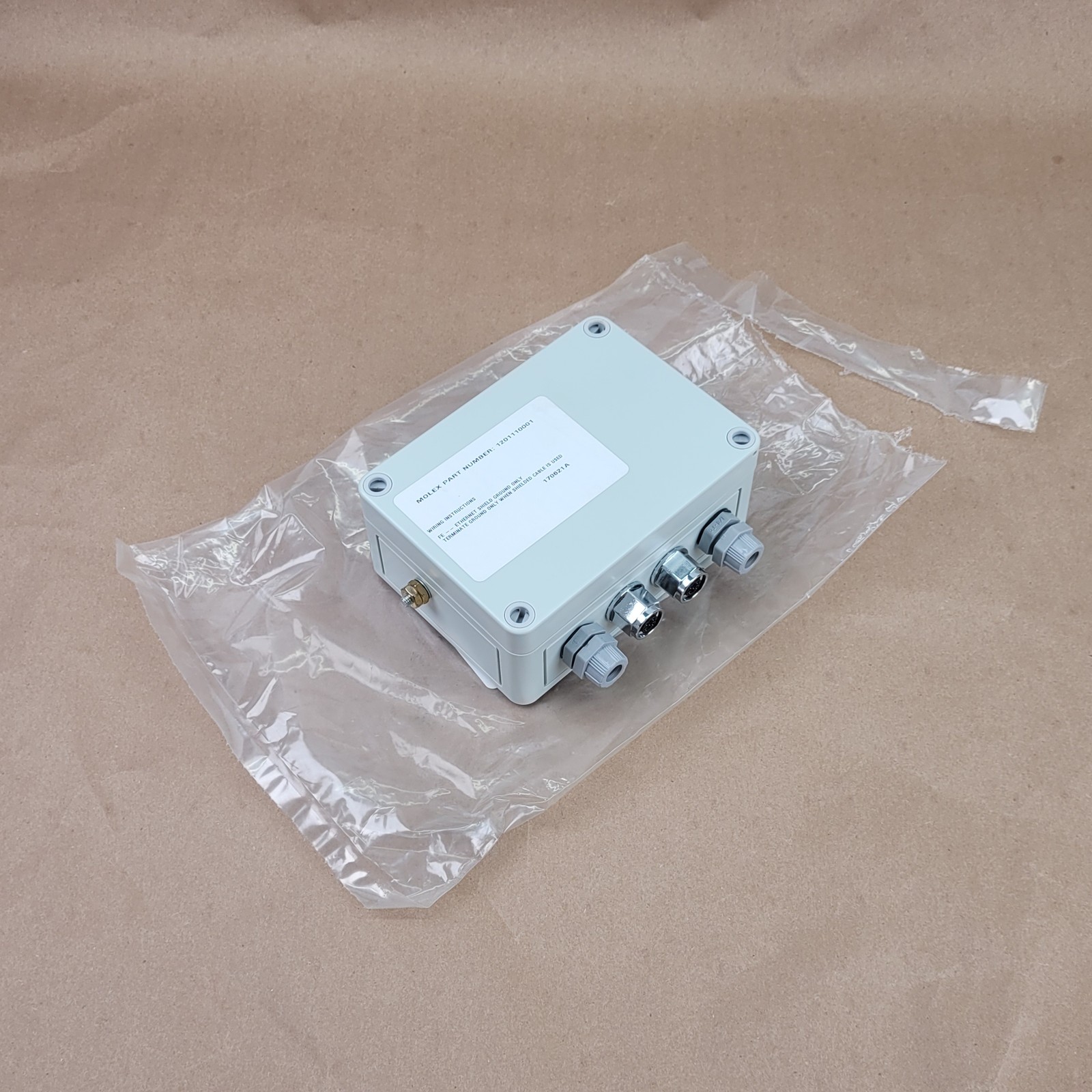 Brad Connectivity 1201110001 Converter Box RJ45 to 4 Pole Micro - NEW