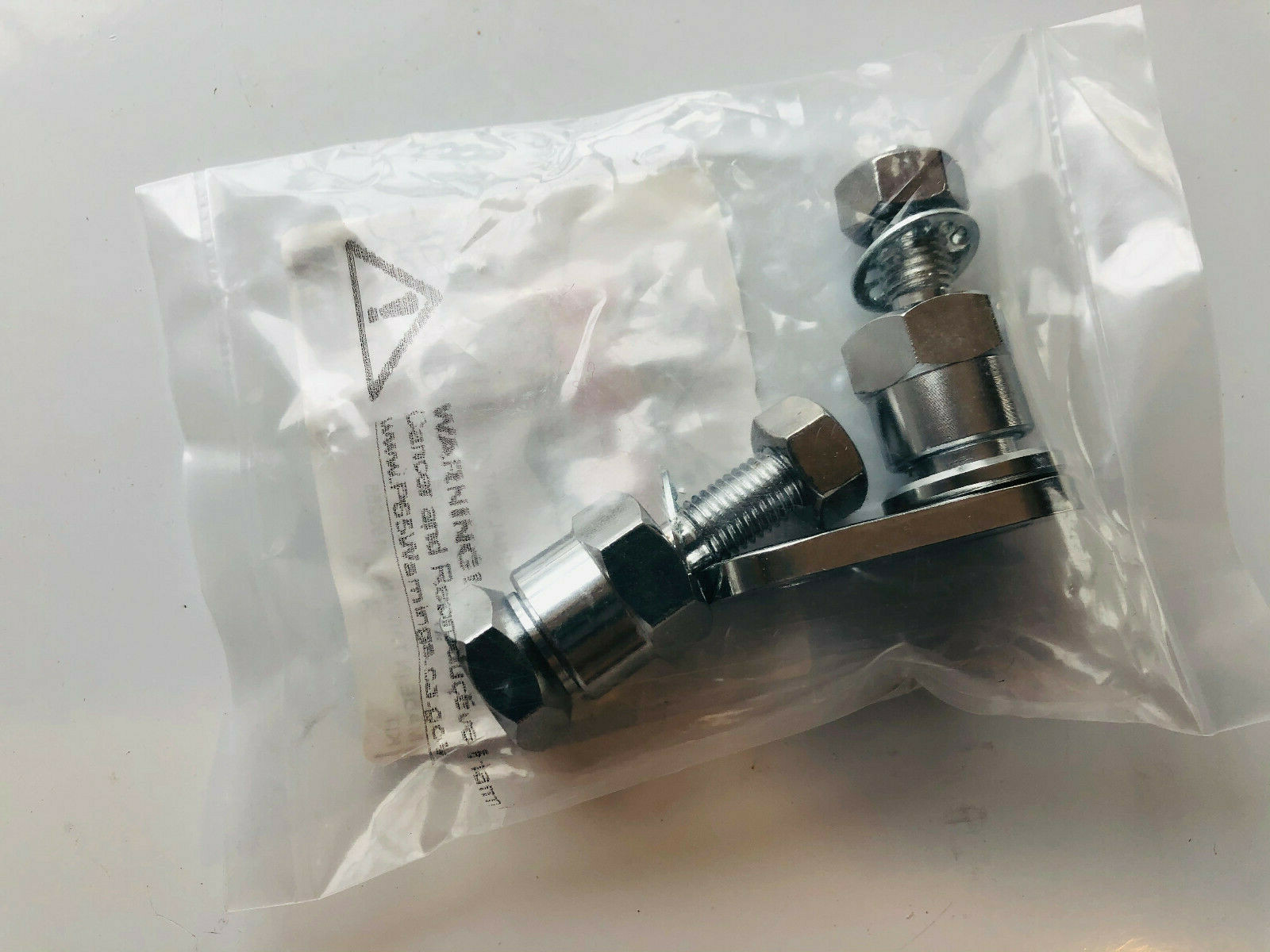 CHROME front turn signal mounting kit big twin 88/L*, SPORTSTER 1988/03 68185-00