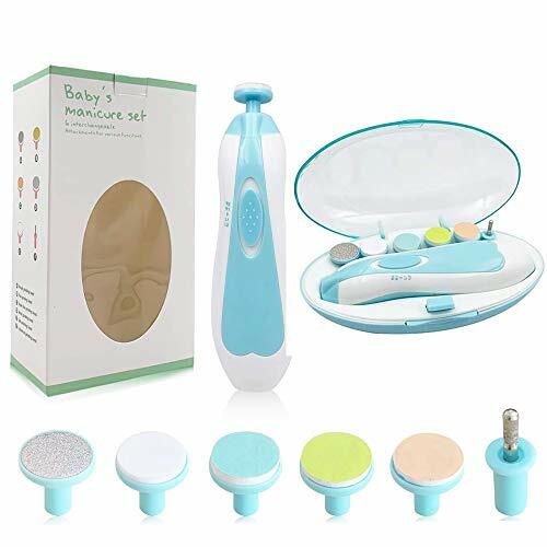 Cortaúñas Bebe Para Los Dedos y Pies Bebes Electrico Cortador Corta De Uñas Set