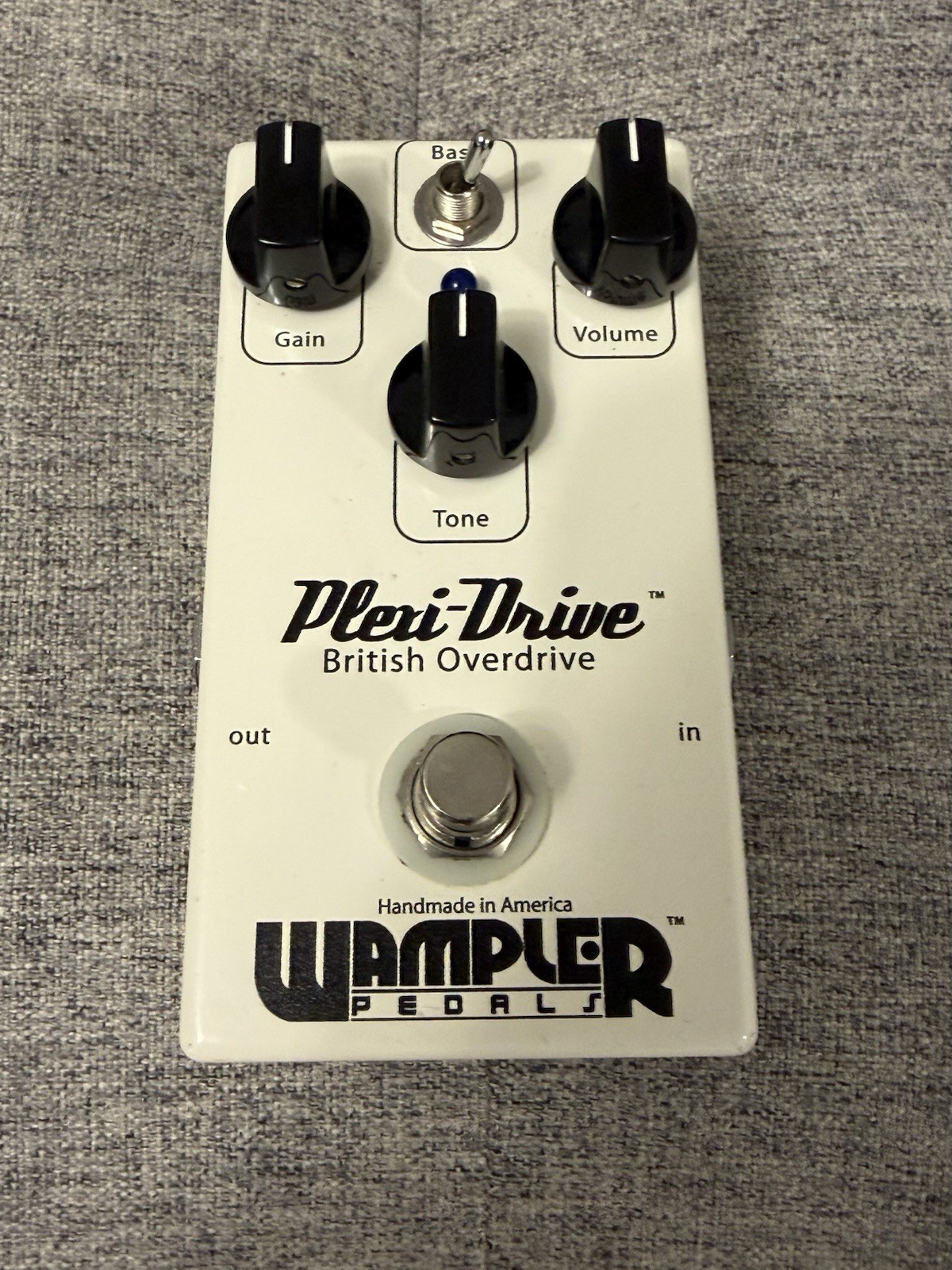 WAMPLER PLEXI-DRIVE OVERDRIVE Guitar Effects pedal Tested Works