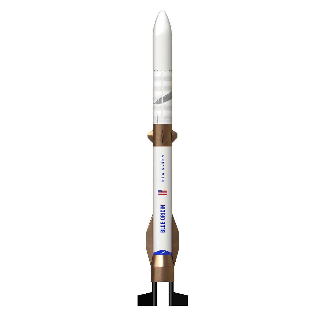 Estes Flying Model Rocket Kit Boxes Pro Blue Origin New Glenn EST 9735