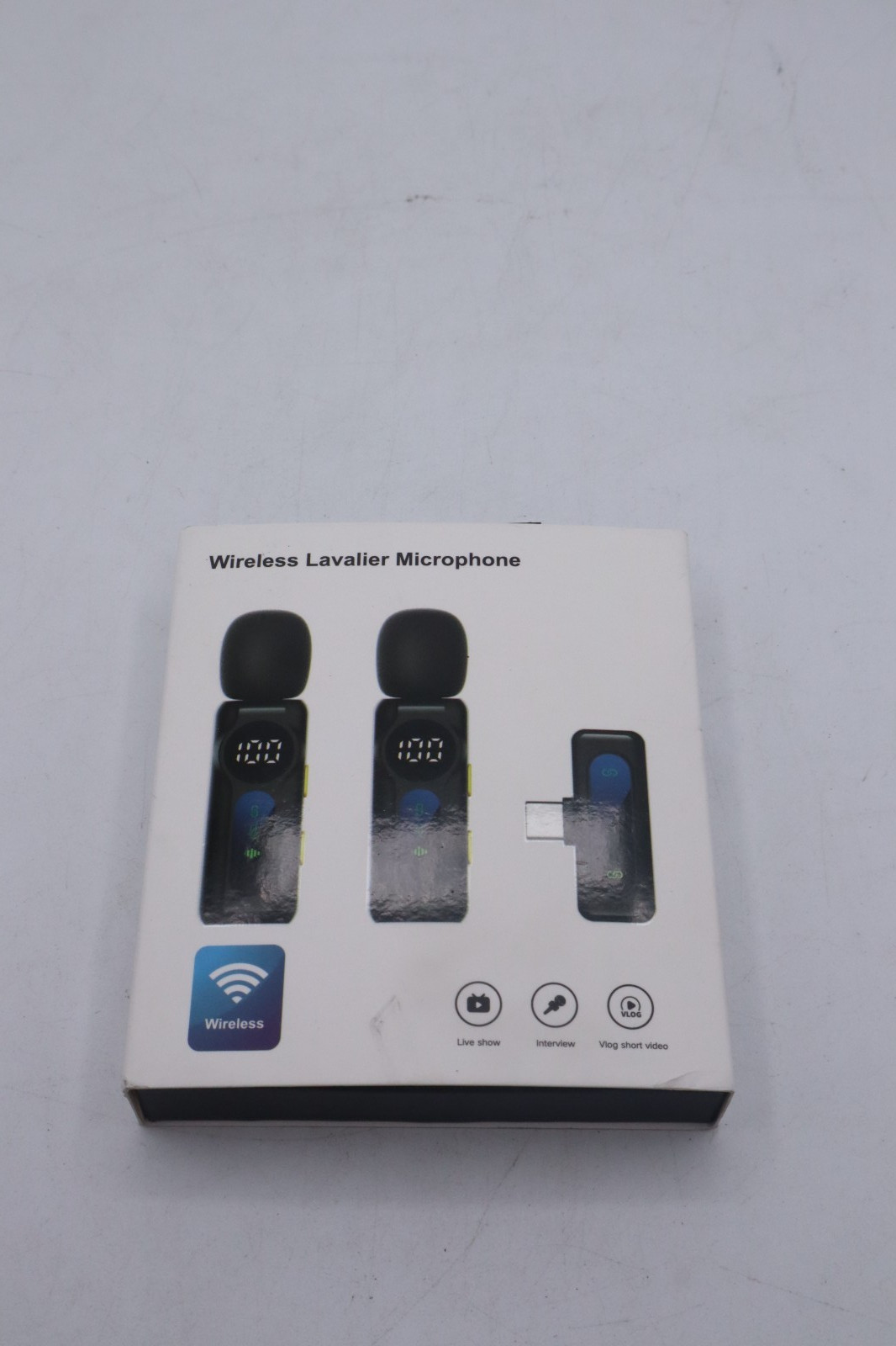 wireless lavalier microphone- type c connectivity