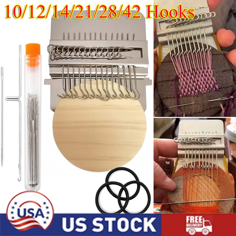 Mini Loom Machine, Small Weaving Loom, Speedweve Darning Mini Loom Kits,Small OY