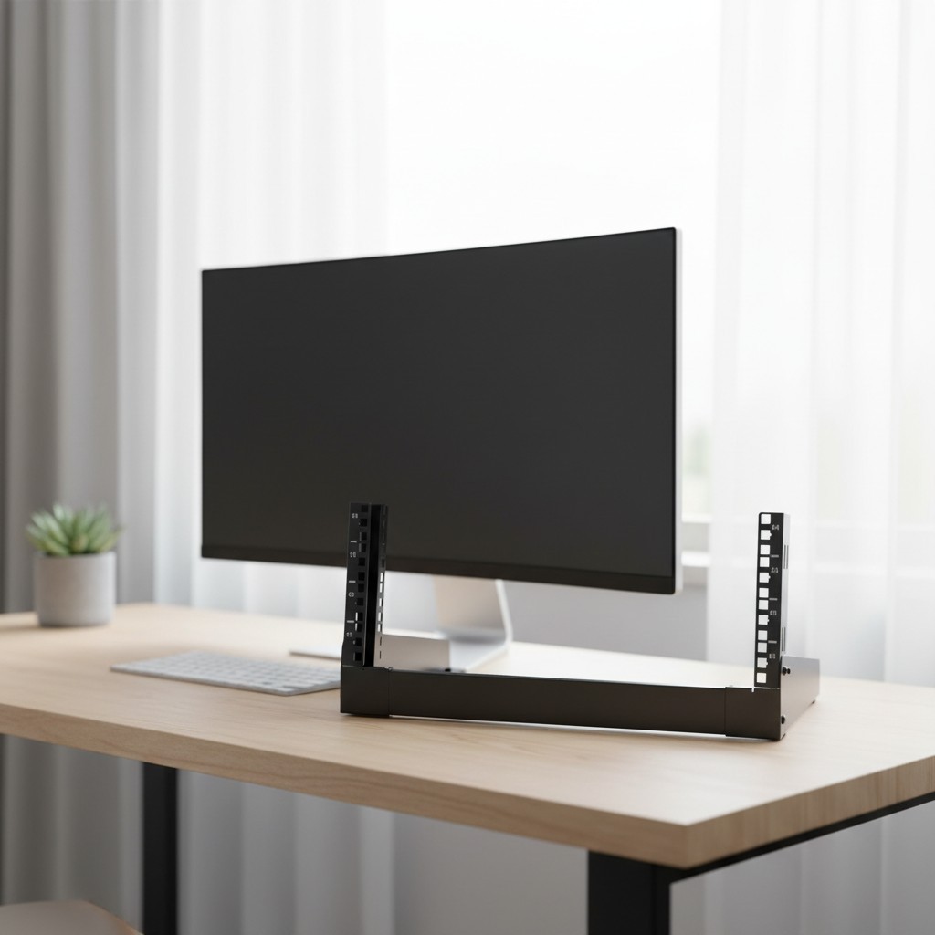 Non-Slip 4U Desktop Rack - Secure and Durable Frame for Networking Equipment