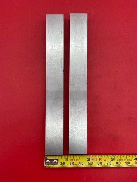 Starrett 384T Steel Parallel 6" Length, 1/2" Thickness, 3/4" Width - rust