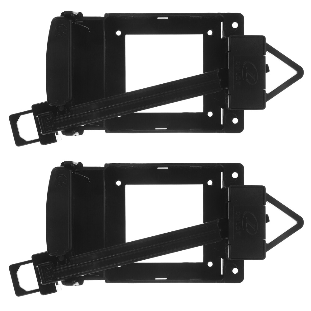 2Pcs Pendulum Clock Swing Plastic Parts Battery Operated Kit