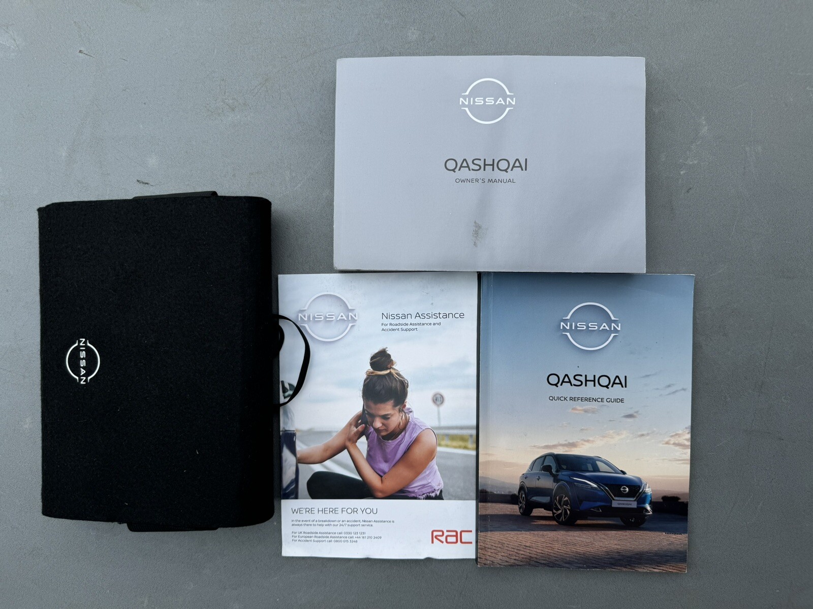 GENUINE NISSAN QASHQAI J12 2021-2025 HANDBOOK OWNERS MANUAL AUDIO 07.2023 EN7