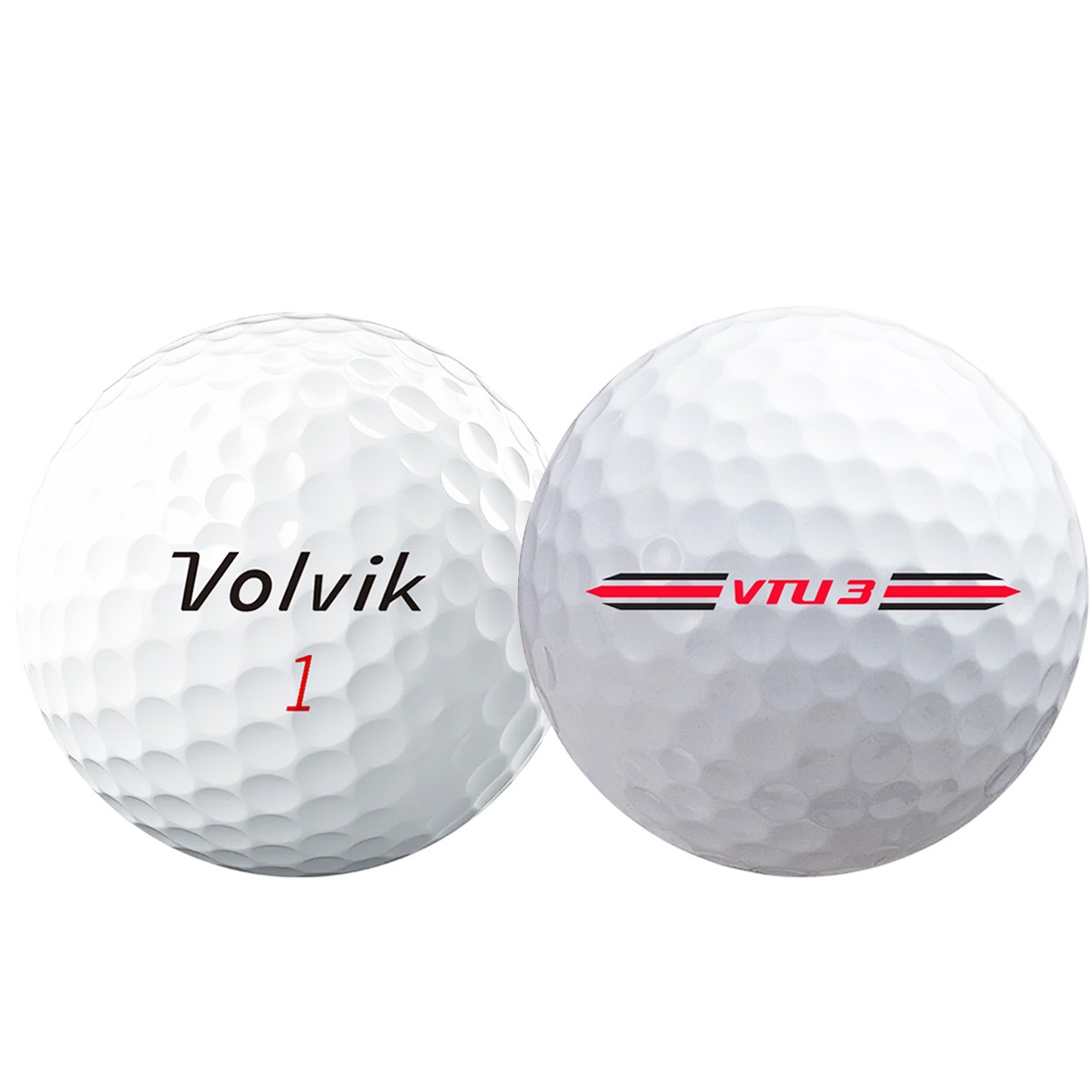 Volvik Golf Tour Urethane 3 Golf Balls 12 (1 Dozen), Tour Performance,  White