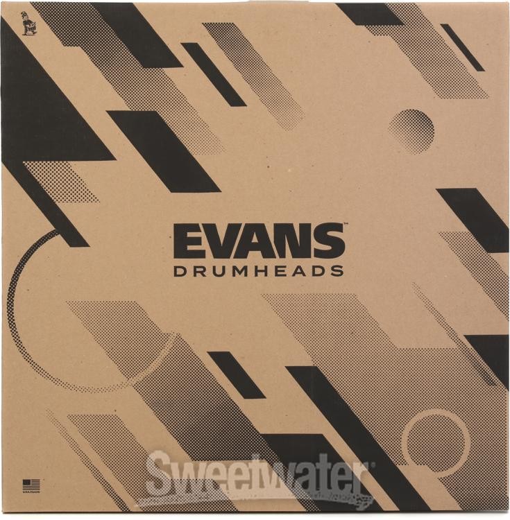 Evans EQ3 Onyx Resonant Drumhead - 18 inches