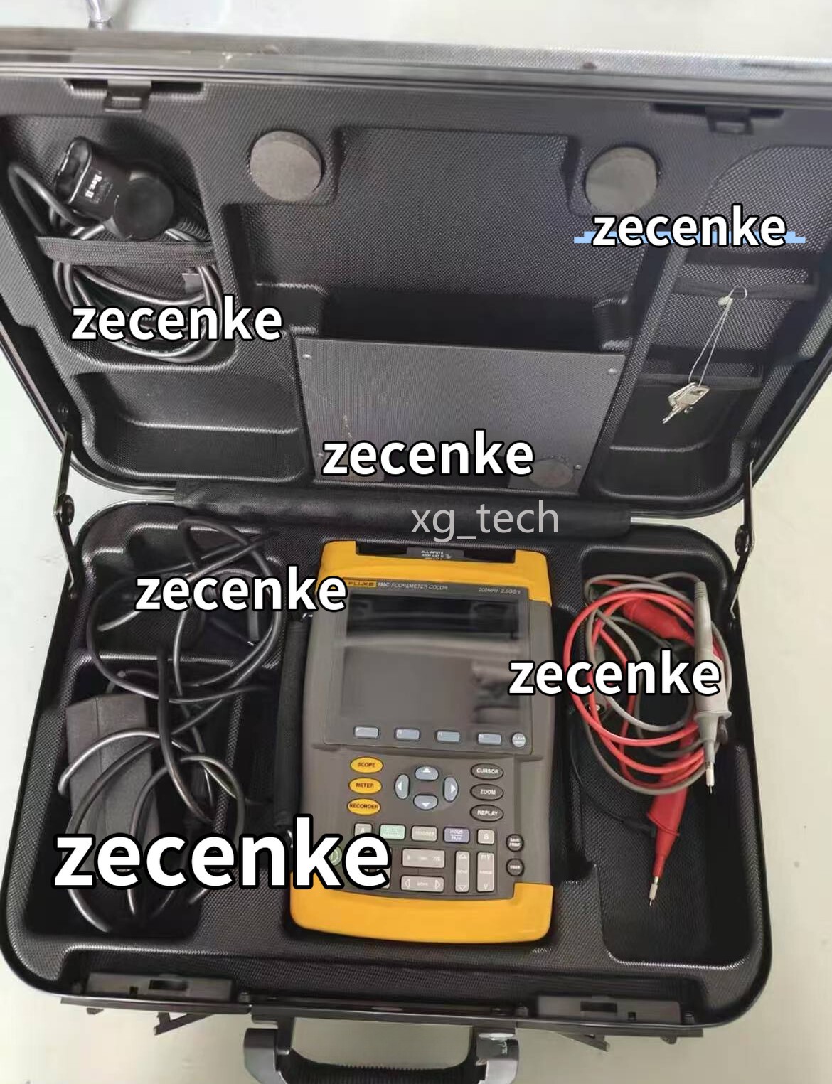 Fluke 199C 200MHz 2.5GS/s Digital Oscilloscope Scopemeter Multimeter