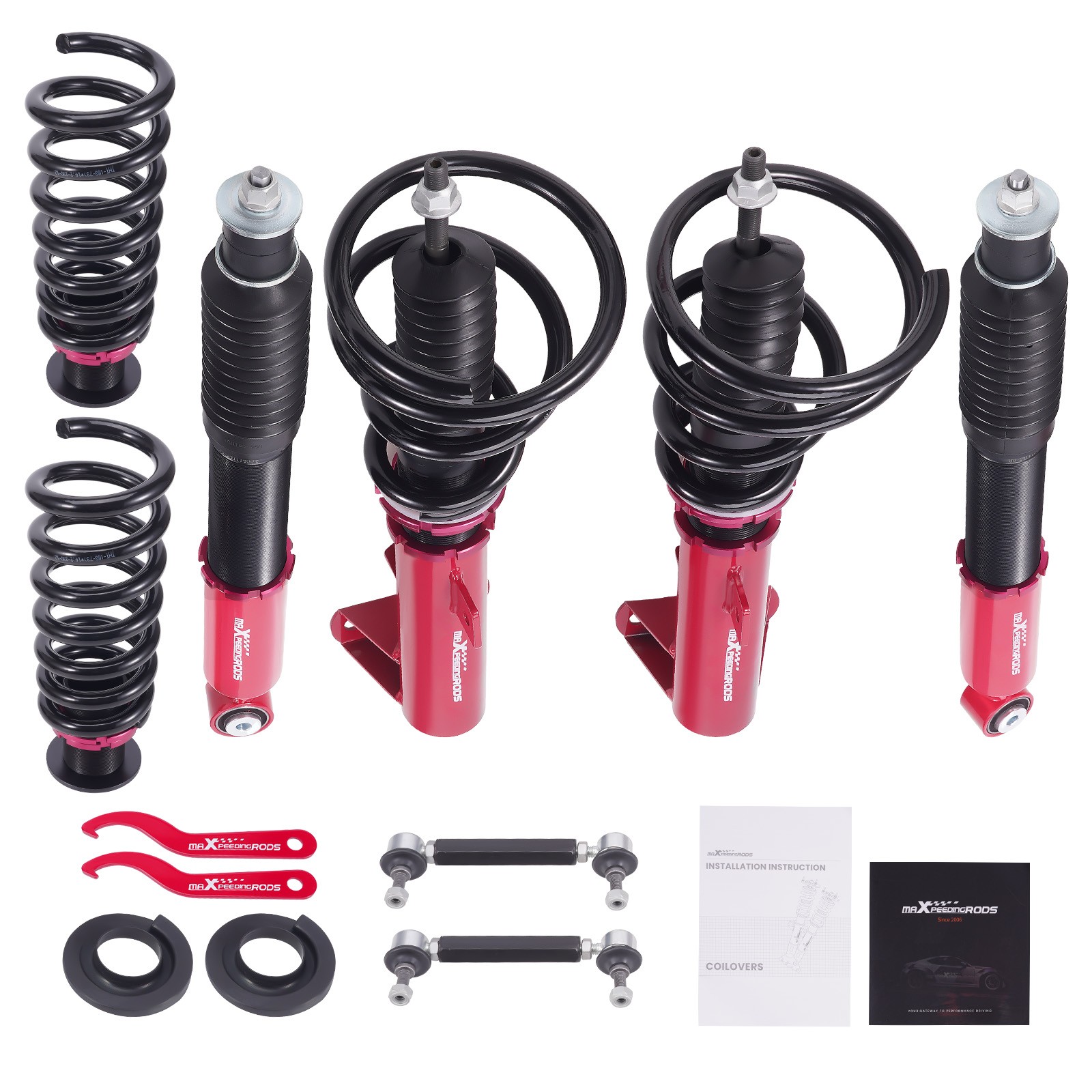 Coilover Suspension Lowering Kit For  Mercedes-Benz  C Class RWD W203 2001-2007