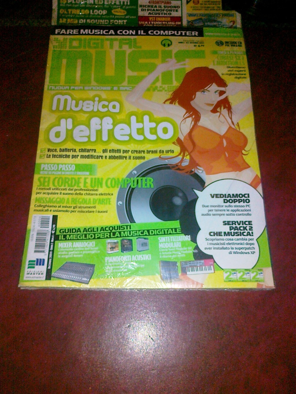 DIGITAL MUSIC MAGAZINE MAGAZINE N.4 with CD ORIGINAL ATTACHMENT INCLUDED NEW
