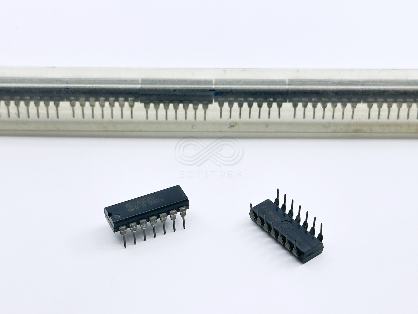 5PCS MC74HC20N Motorola Dual 4-Input NAND Gates CMOS High-Speed Logic IC DIP-14