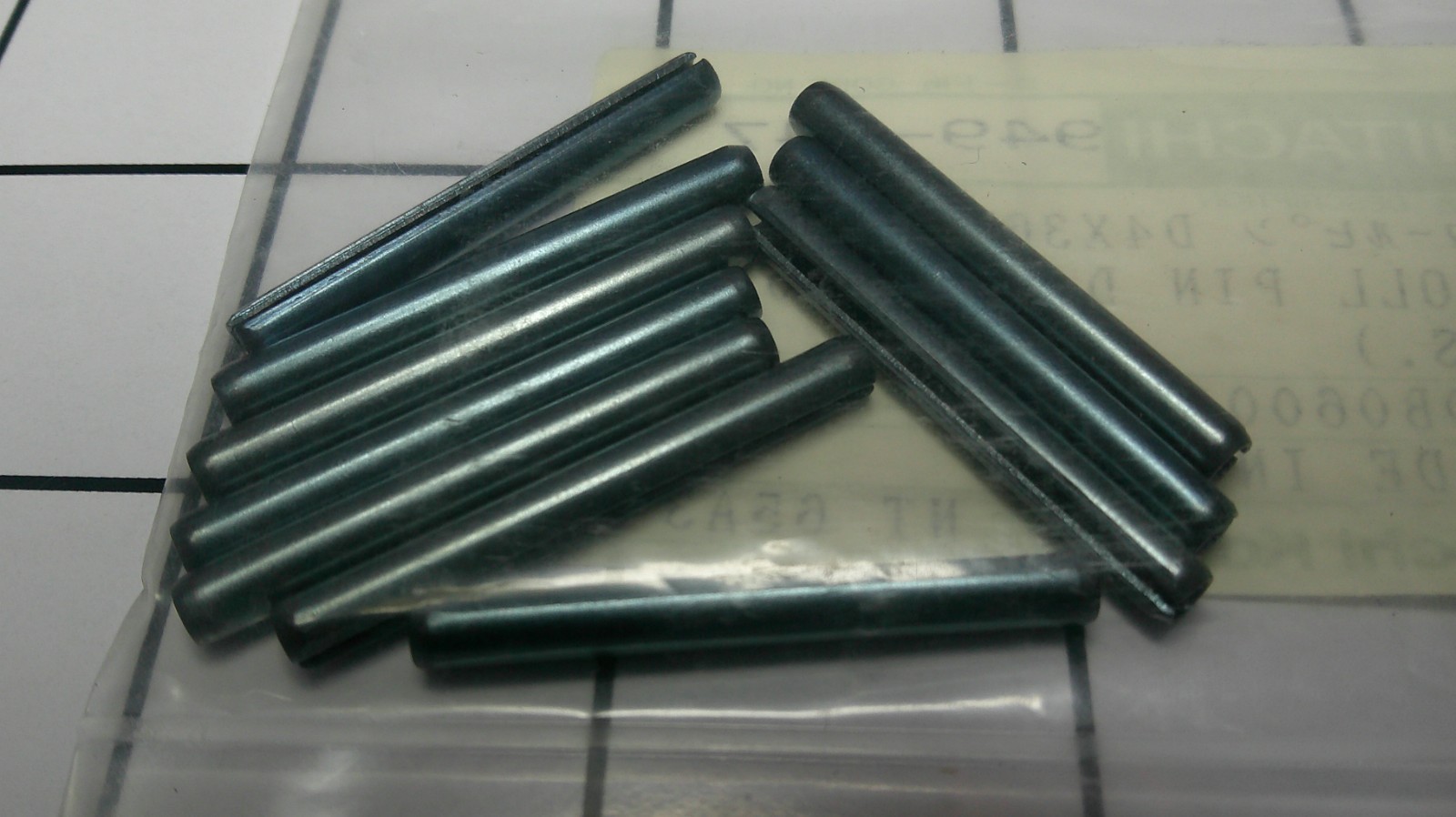 GENUINE Hitachi 949-547 ROLL PIN D4x36 (10 PCS) FOR NT65A2 949547