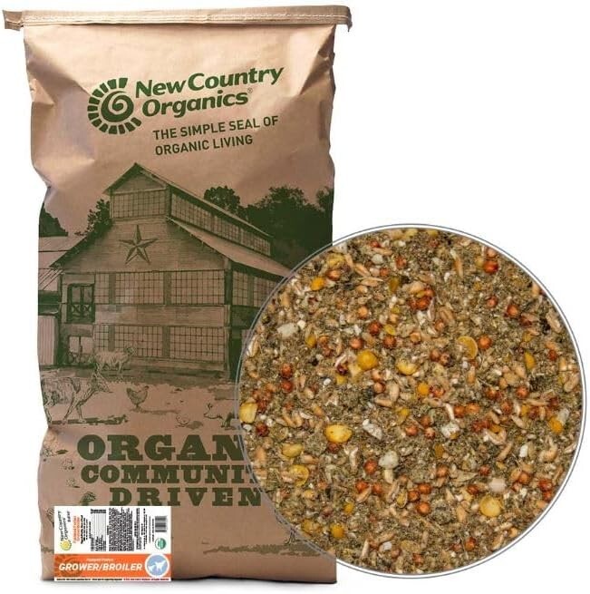 New Country Organics | Pastured Perfect Broiler Feed 40lb | Corn-Free & Soy-Free