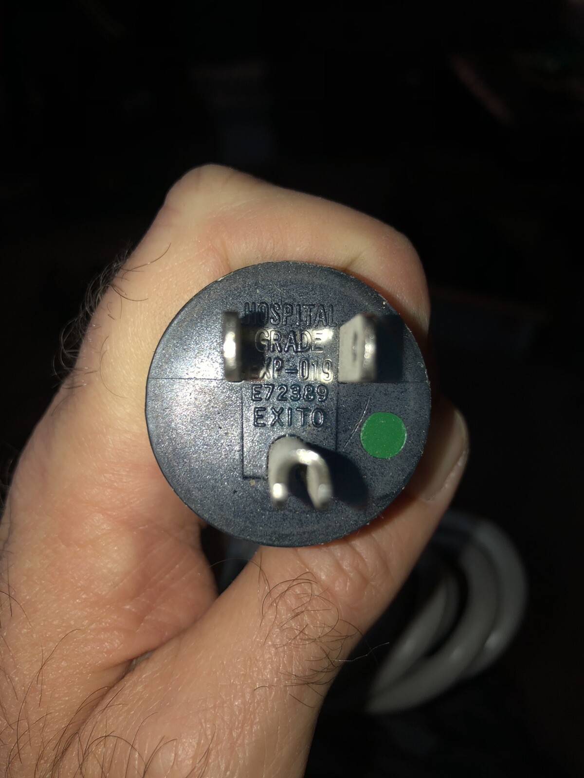 Hospital Grade Power Cord Cable E72389 EXP-019 EXIT0