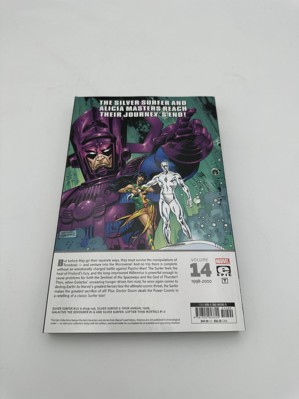 SILVER SURFER EPIC COLLECTION: SUN RISE AND SHADOW FALL TPB