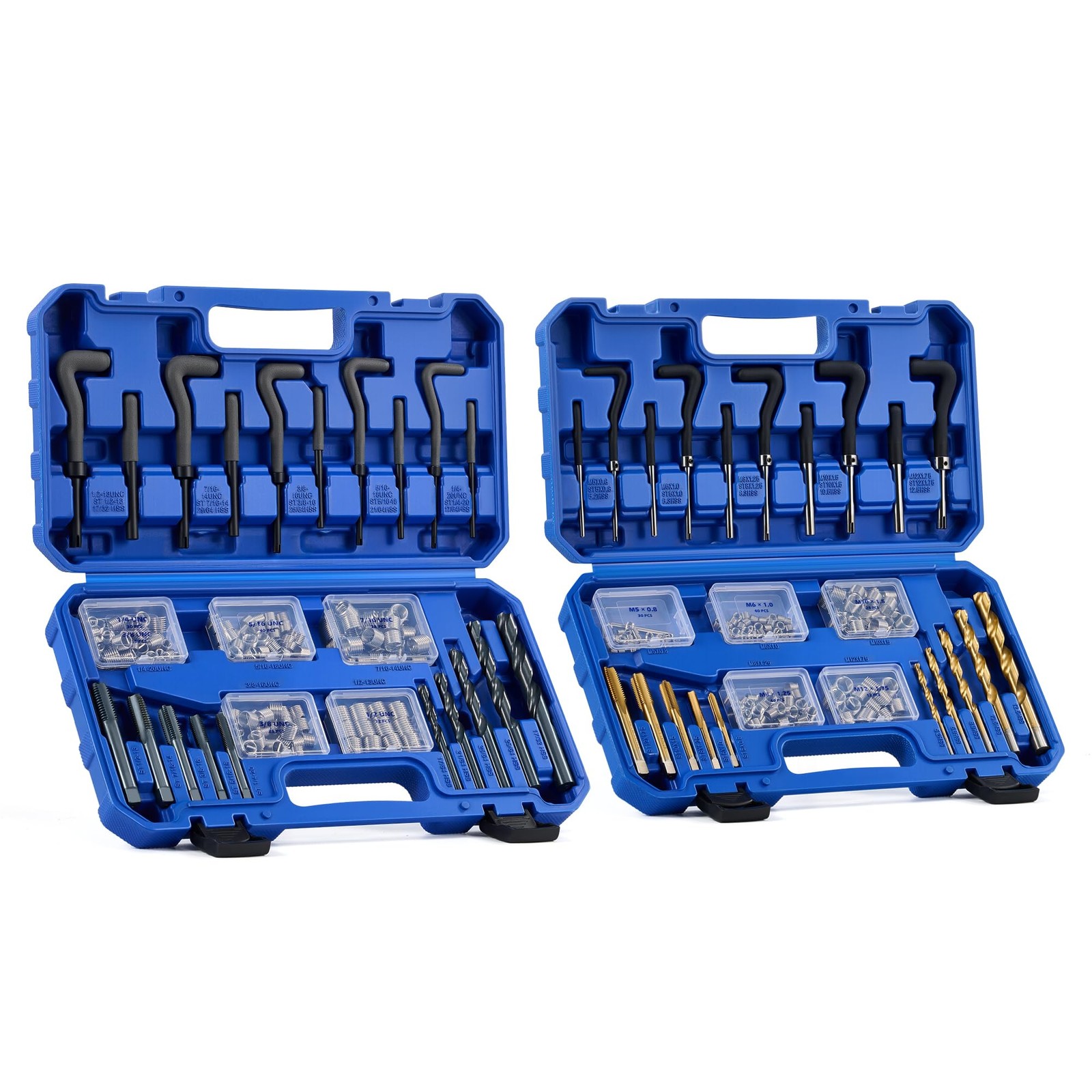 Orion Motor Tech 344pc Thread Repair Kit, SAE and Metric & Set