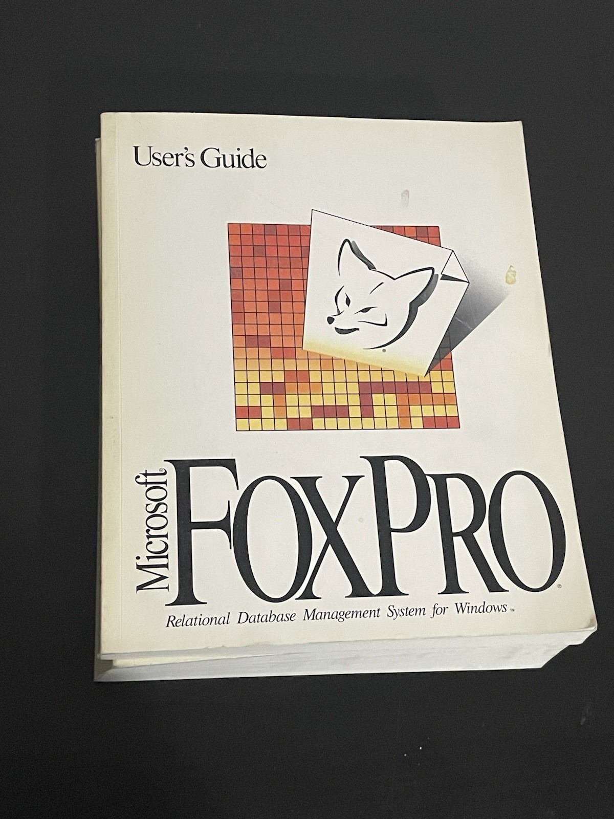 Original Microsoft FoxPro Users Guides & Language Reference Books Only Windows
