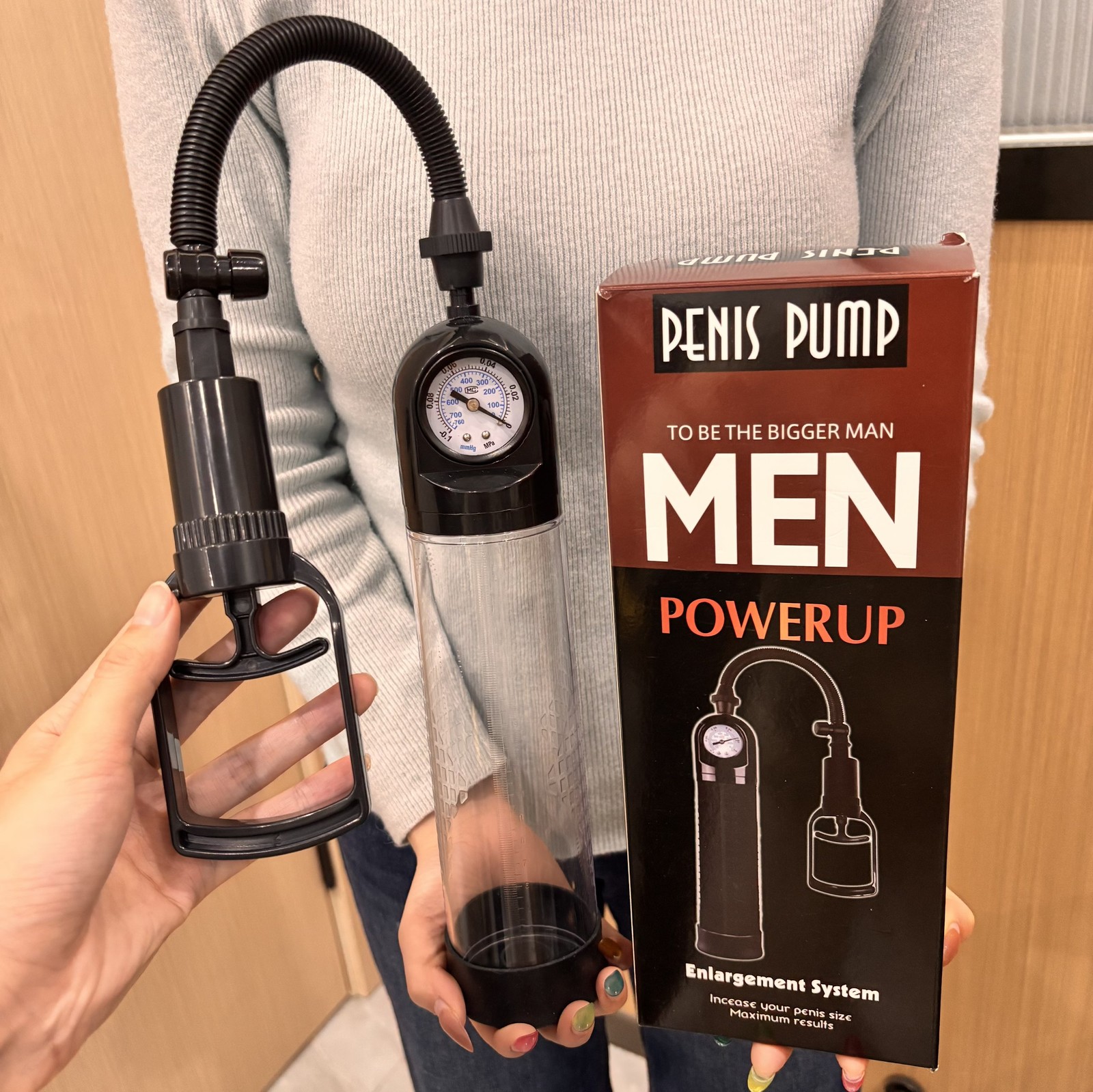 Penis Pomp Vacuum Pump for Pump Penis Vergroting Male Enhancement Penis Trainer