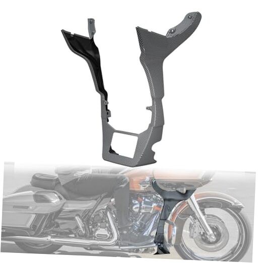 Fairings Spoiler Covers for Road Glide, Side Protector Carbon Fiber Pattern