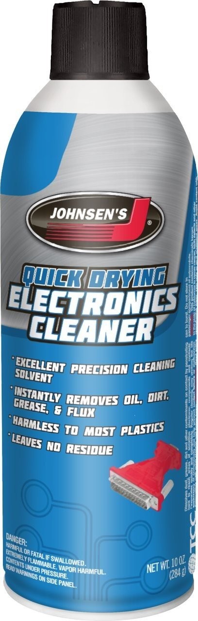 Johnsens 4600 Quick-Drying 10 Oz. Electronics Cleaner Precision Spray Can (2