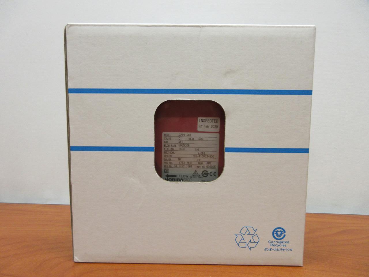 HORIBA STEC D219-SCT (NF3) 500 SCCM OPTION 788-410053-500