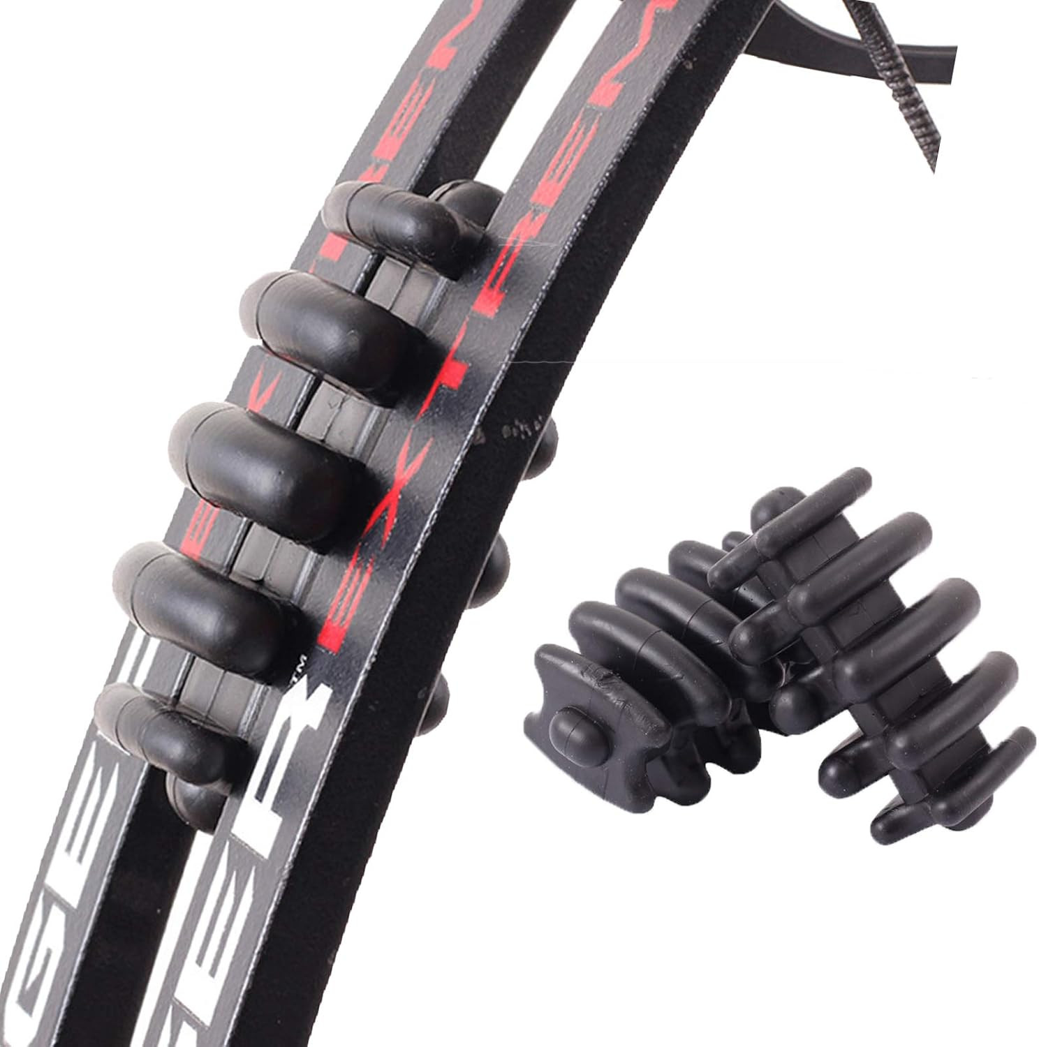 2 pcs Compound Bow Limb Dampeners Archery Bow Stabilizer Silencers Archery Shock