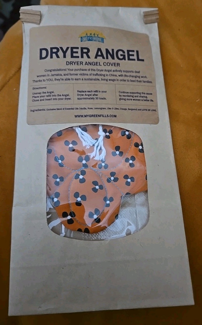 New Handmade Dryer Angel Refillable NonToxic Scent Booster Lot With Refills