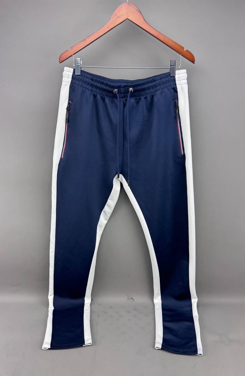 Trillnation Mens Blue Drawstring Track Pants Size XL