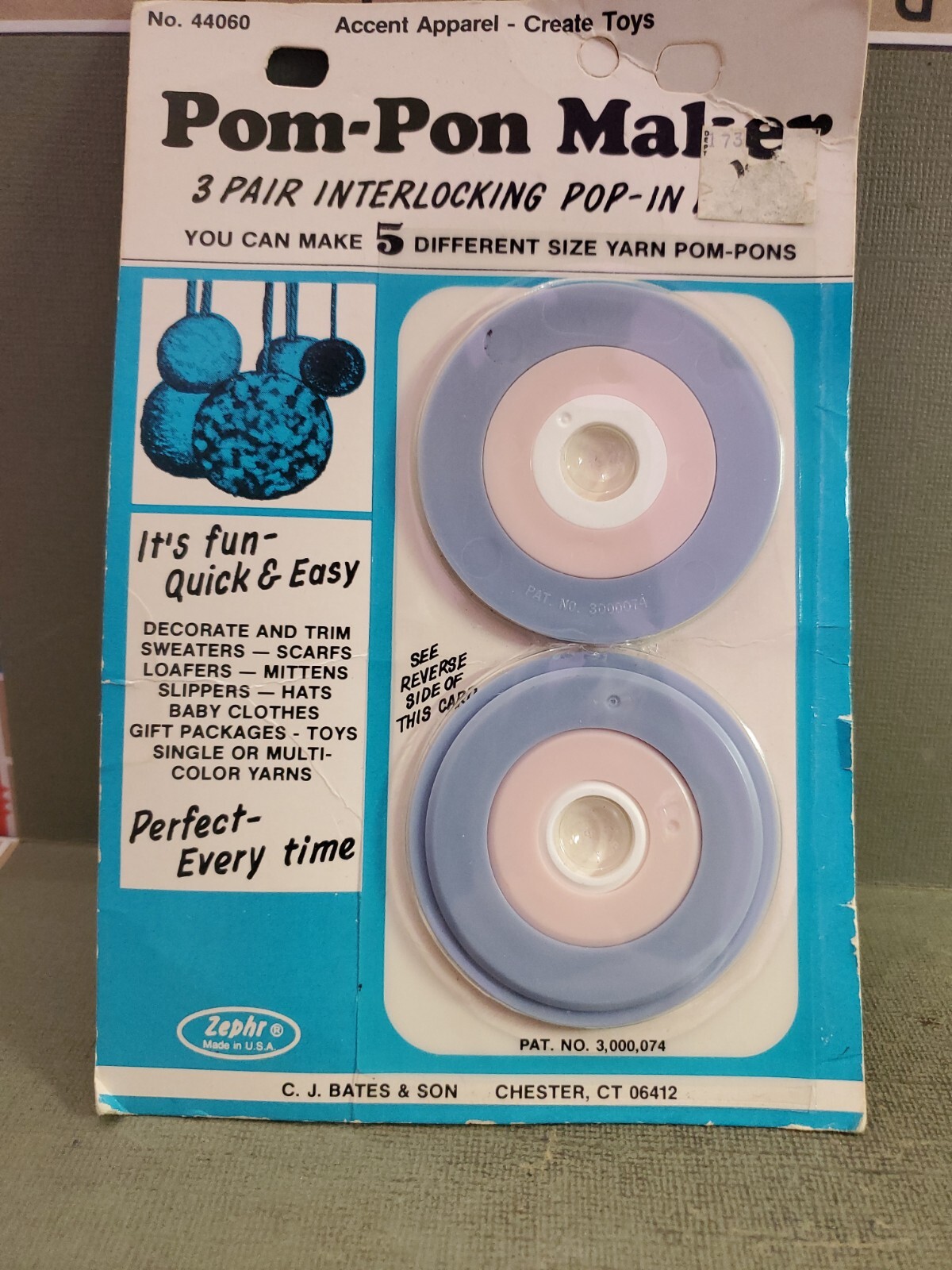 Vintage  Pom-Pon Makers D