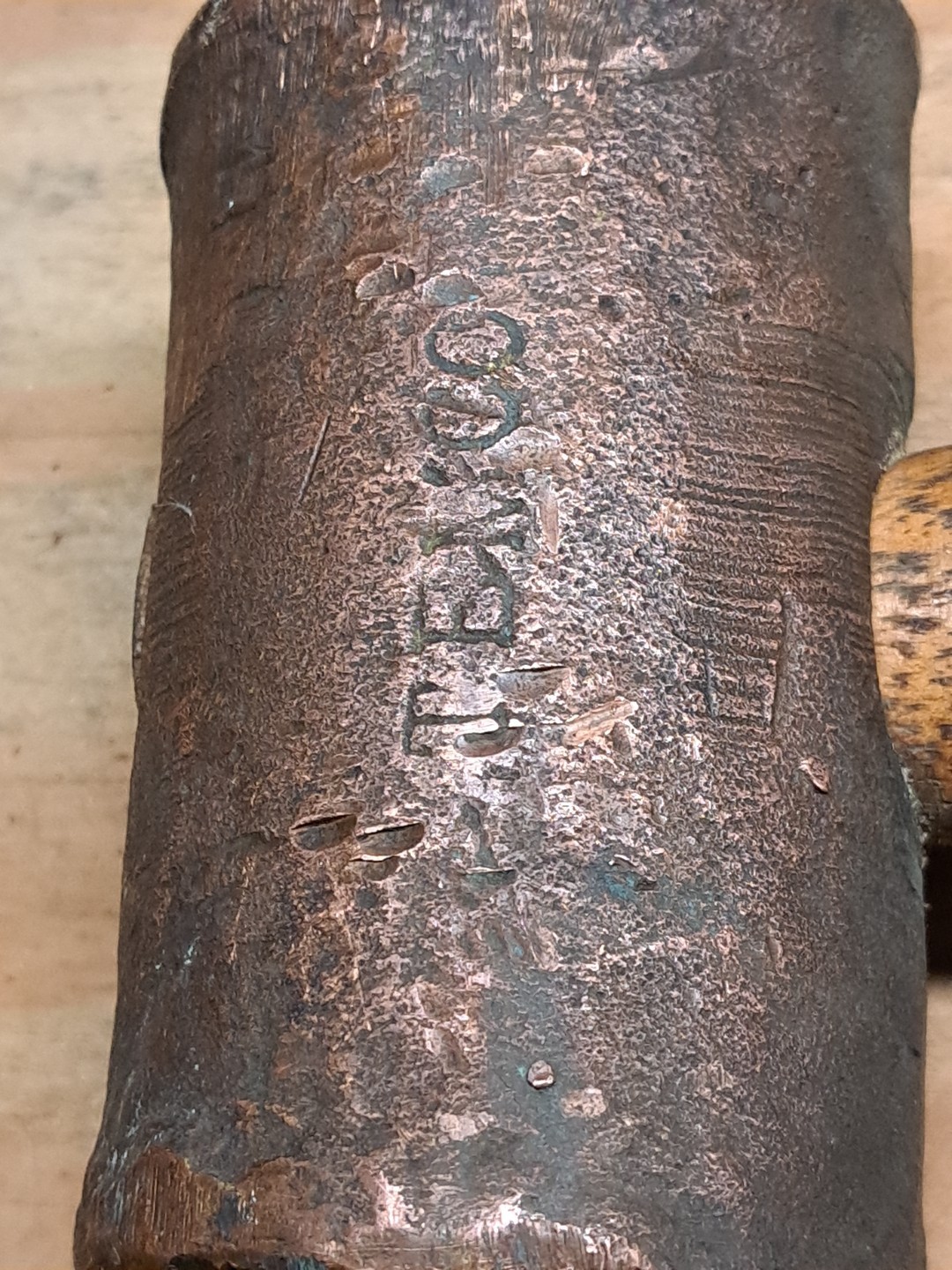 Temco #6 6lb. Solid Copper Sledge Hammer