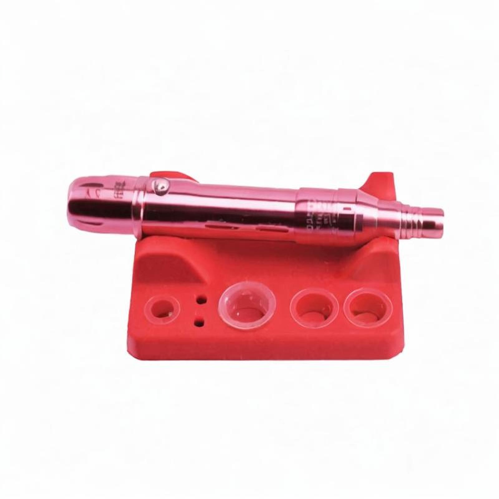 Pigment Pen Holder Red Portable for Tattooing Art Supplies Pigment Organizer