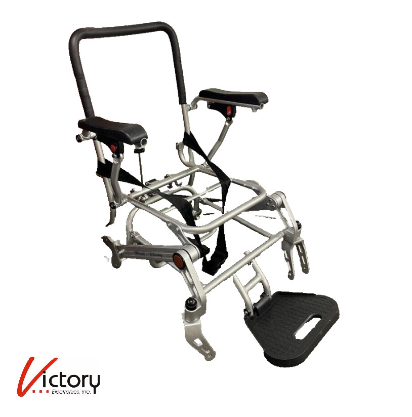 Used Miracle Mobility Silver 6000 Plus Folding Power Wheelchair | FRAME ONLY