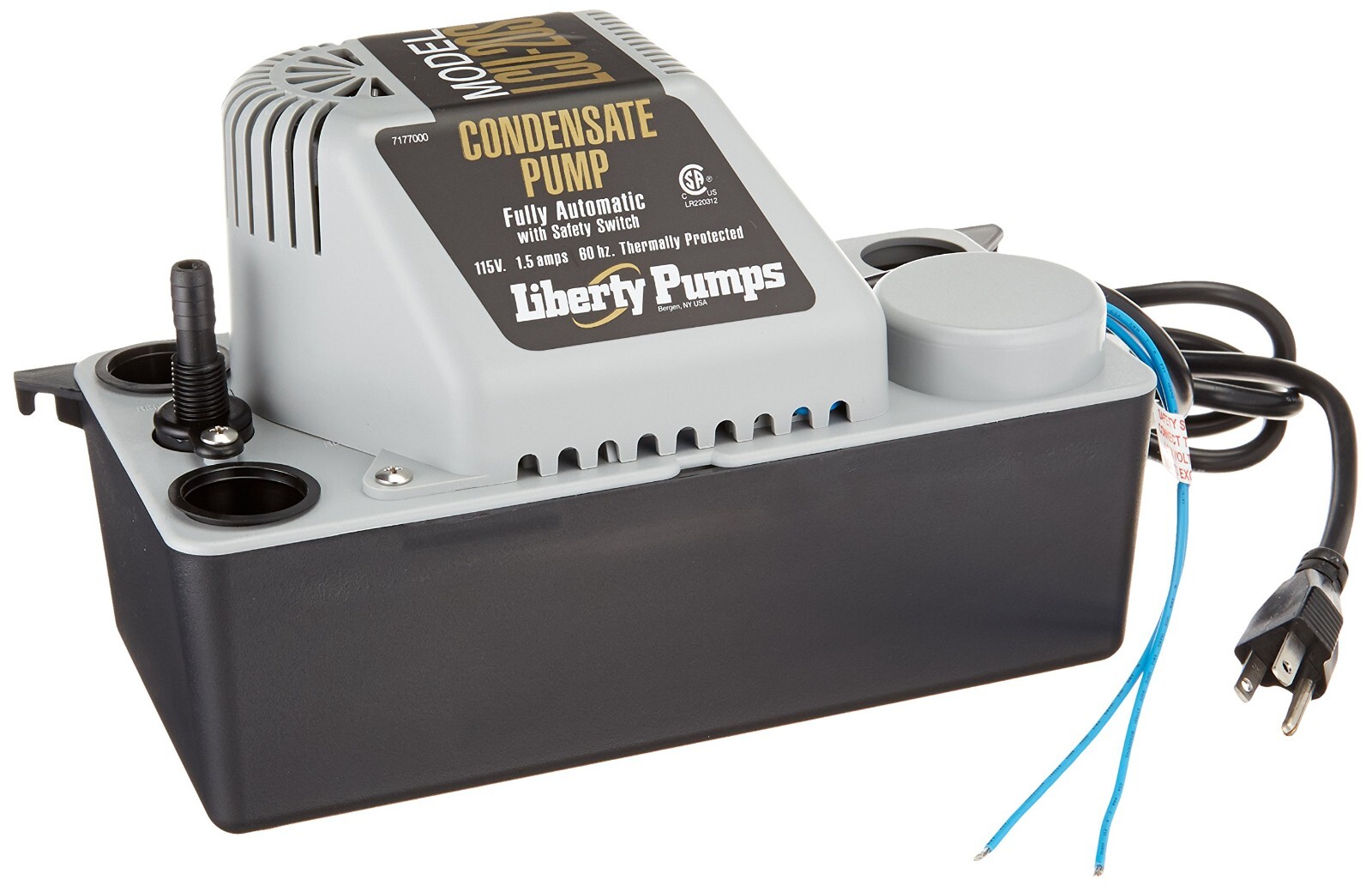Liberty Pumps LCU-20S 115V 20ft Head Automatic Condensate Pump Safety Switch