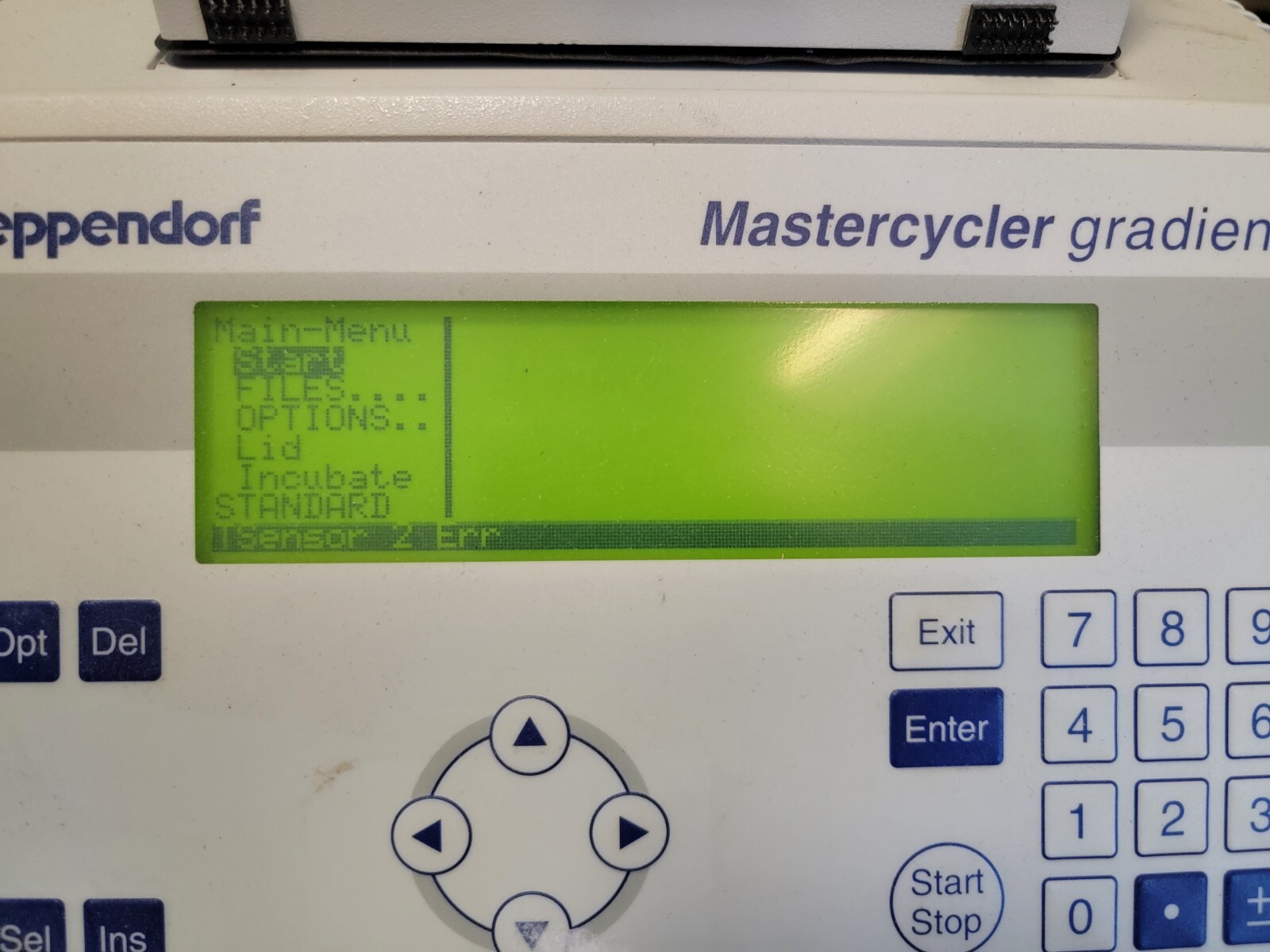 Eppendorf 5331 Mastercycler Gradient with sensor errors