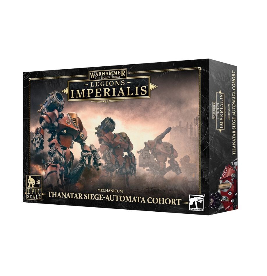 ⚔️40K -LEGIONS IMPERIALIS - MECHANICUM THANATAR SIEGE-AUTOMATA COHORT - NIB ⚔️
