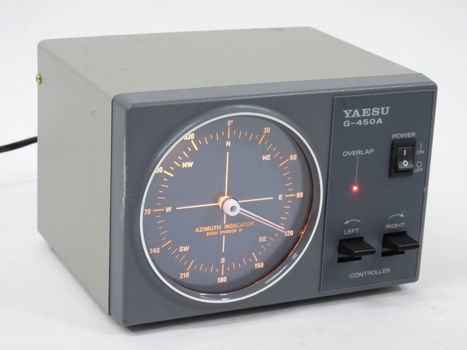 Yaesu G-450A Ham Radio Antenna Rotator Controller Control Box (nice)