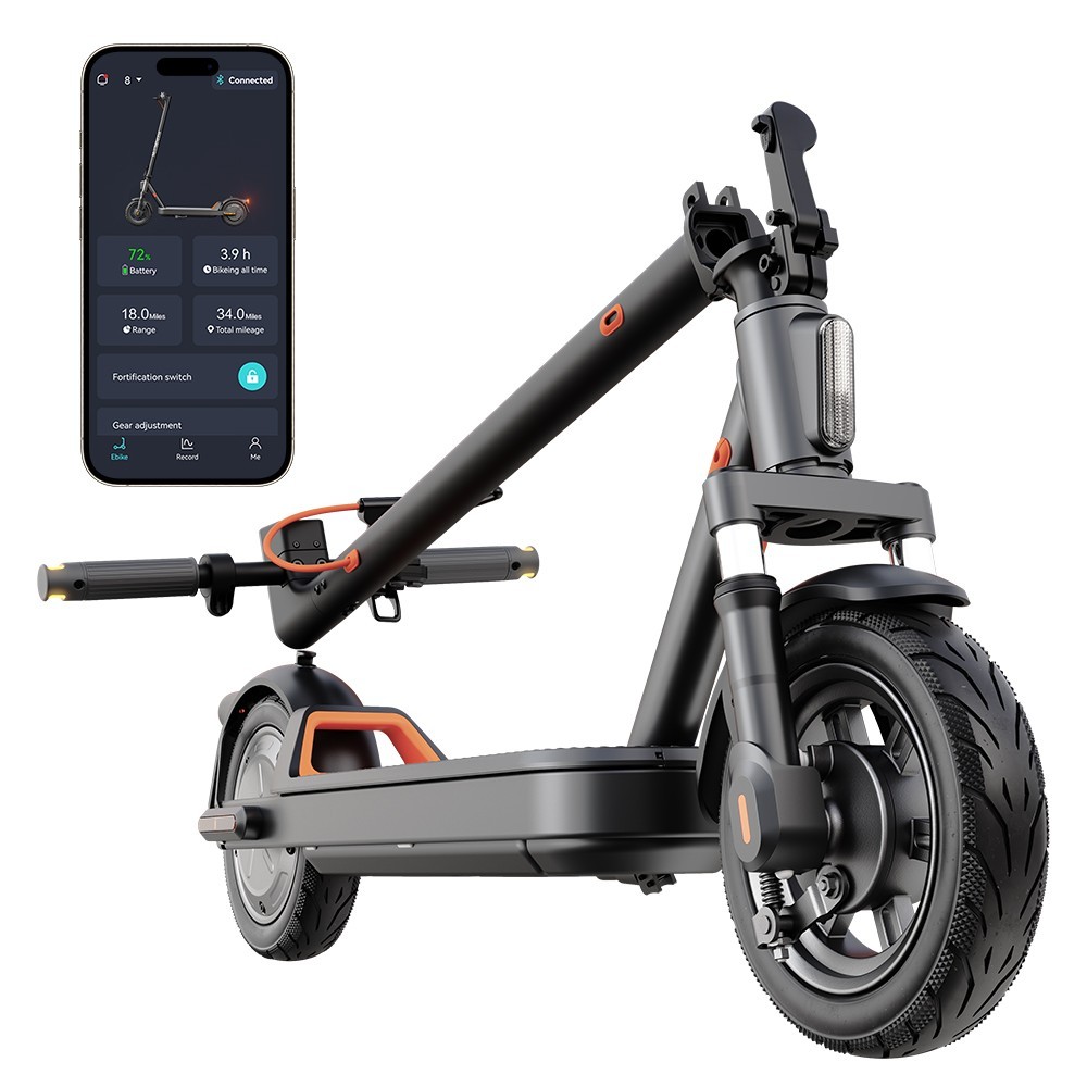 E2 Electric Scooter, 10" Tires, 600W 20Mph, 28 Miles E-SCOOTER ADULTS