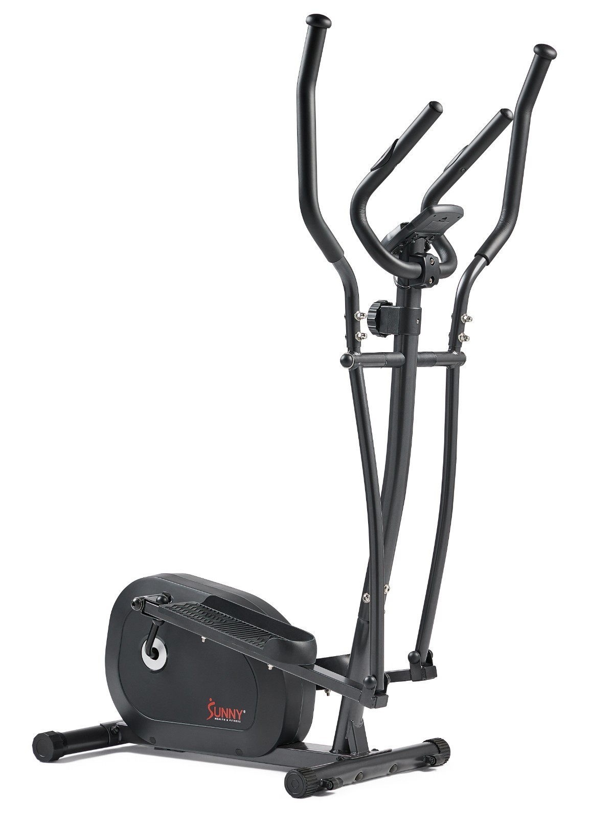 Smart Compact Magnetic Upright Elliptical Machine with Pulse Sensor Fully Body