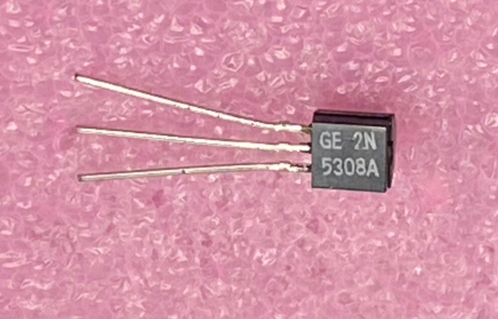 GE General Electric 2N5308A NPN transistor package TO-92