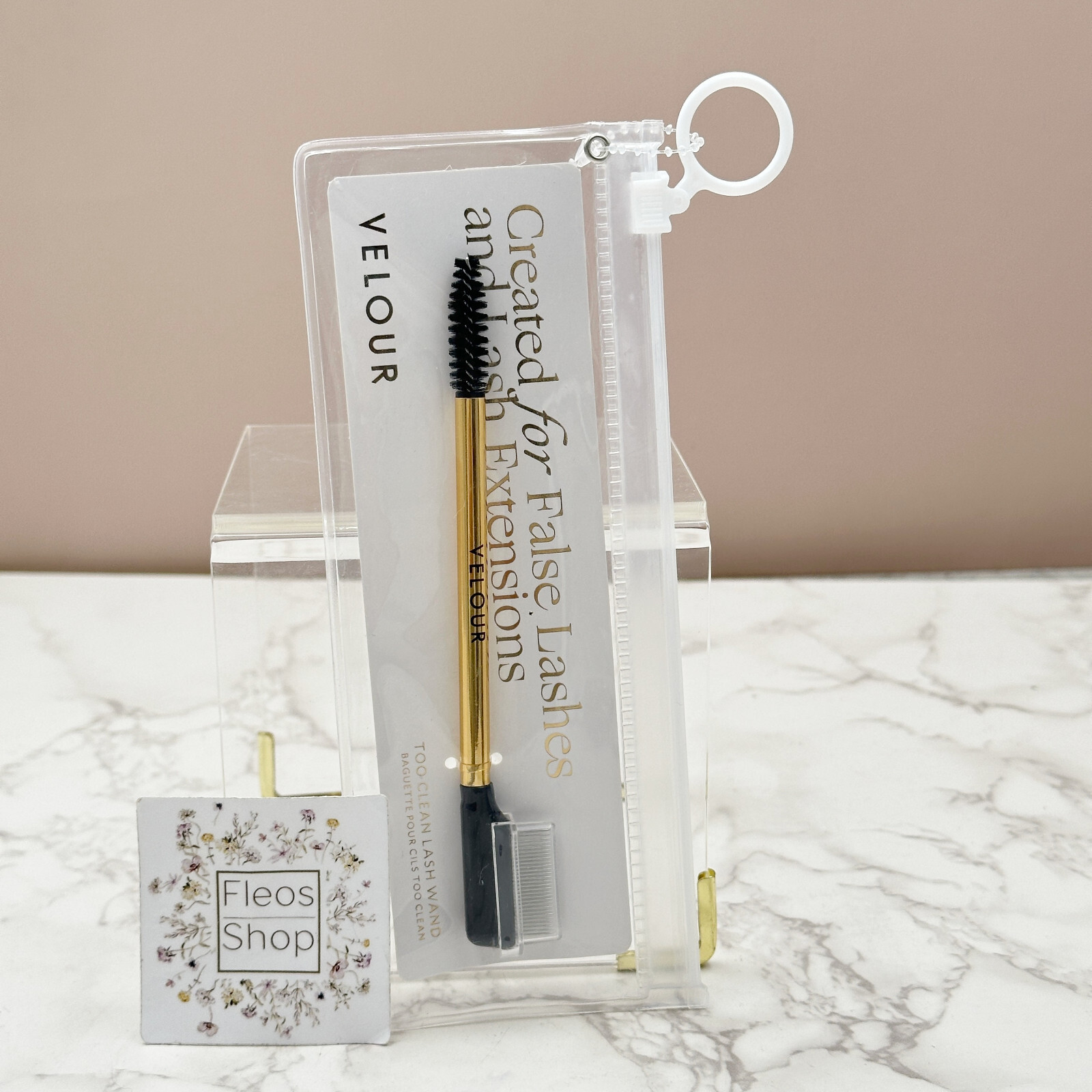Velour Too Clean Lash Wand Dual-ended Lash Tool - Sealed & Authentic