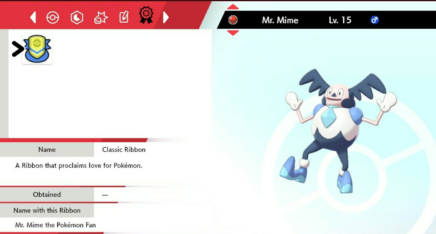 Event Mr. Mime For Pokémon Sword & Shield