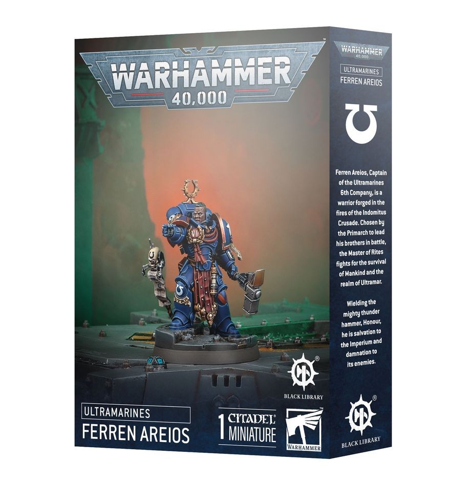 ⚔️WARHAMMER 40K - FERREN AREIOS - ULTRAMARIENS - NIB⚔️