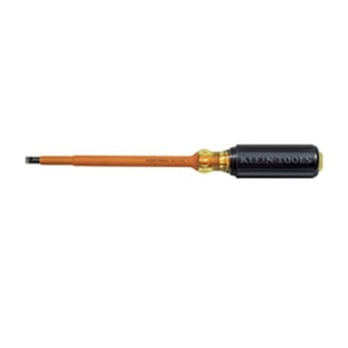 Klein Tools 602-7-INS Insulated Screwdriver 5/16" Cabinet 7