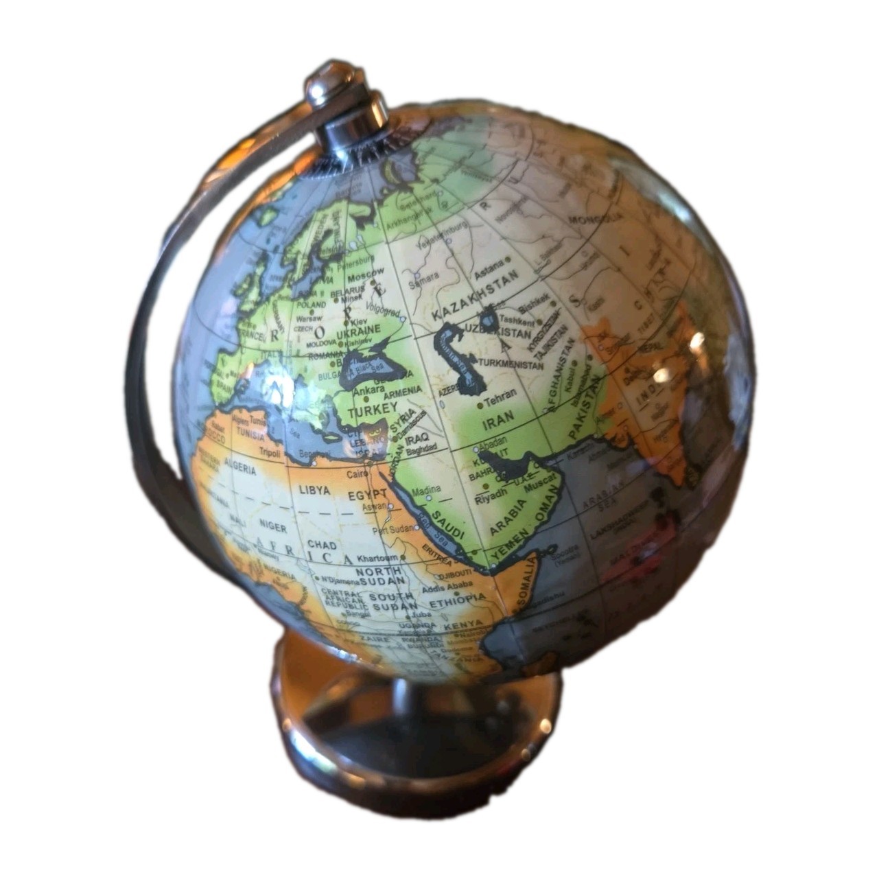 Desk globe Good for Office or Home. NWT
