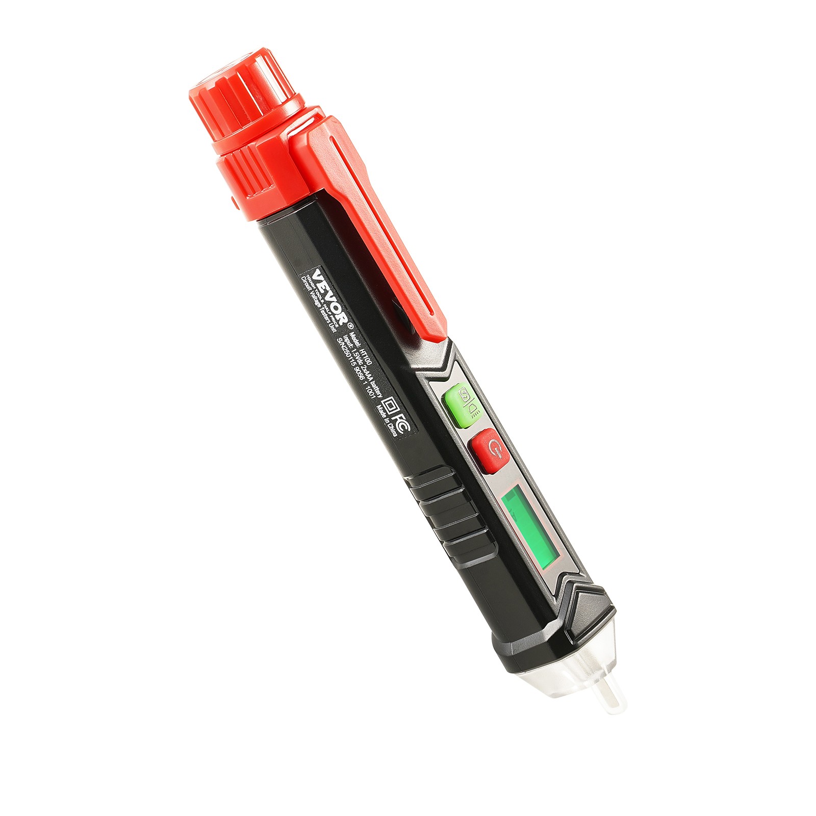VEVOR Voltage Tester Non-Contact Voltage Tester Pen with Adjustable Sensitivity