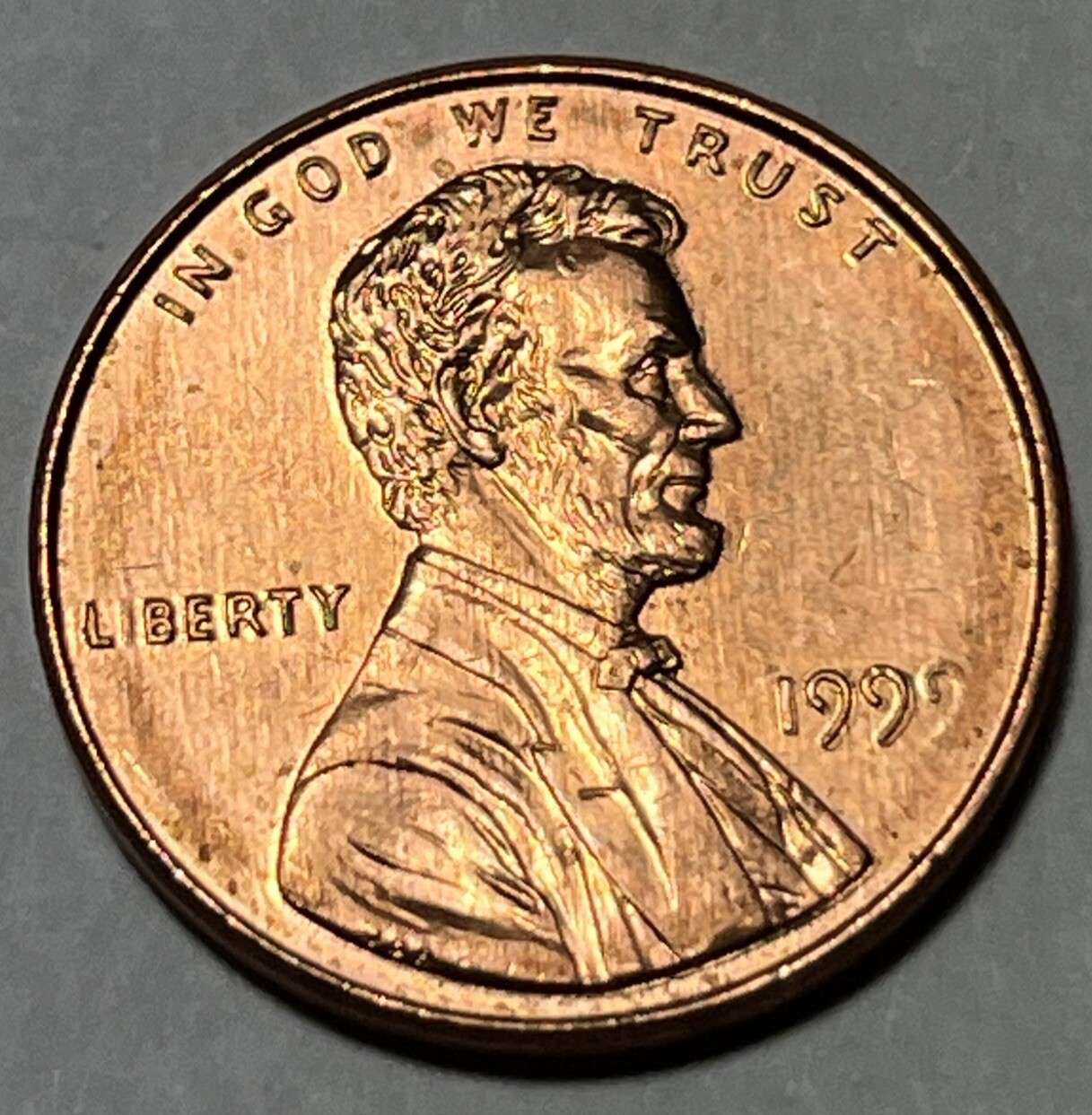 1999 penny Ghost 9 Date Errors Weak strike Uncirculated