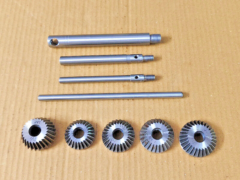 Valve Seat Cutter Set 5 Cutter Carbon Steel Set For Vintage Cars And BIKES